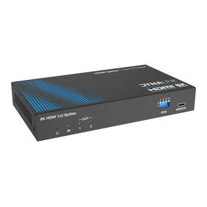 8K 40Gbps HDMI 2.1 2 Way Splitter