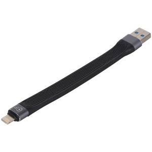 12cm USB-A Plug to Lightning Plug Cable