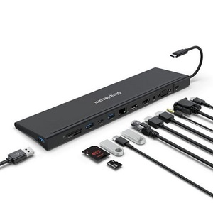 USB Type C 12-in-1 Multiport Docking Station