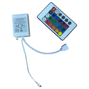 RGB 5050 LED Light Strip Controller and Remote