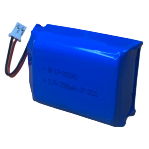 3.7V 2500mAh Lithium Rechargeable Battery Pack with 2 Pin Molex Connector