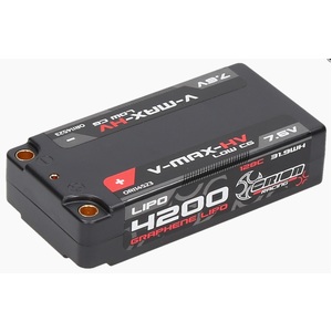 7.6V 4200mAh Racing V-Max HV-LiPo Graphene Battery Shorty