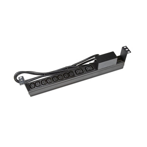 8 x C14 & 2 x C20 IEC Outlet Horizontal PDU