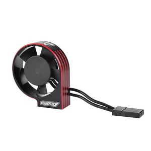 Team Corally Ultra High Speed Cooling Fan XF-30 w/BEC connector - 30mm - Black/Red