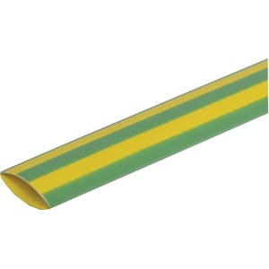 Green/Yellow (Earth) 10mm Heat Shrink Tubing 1.2m