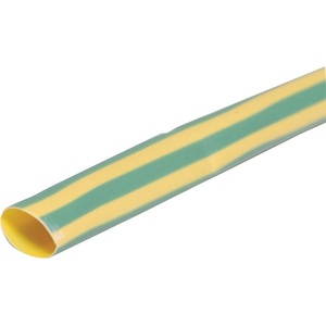 Green/Yellow (Earth) 13mm Heat Shrink Tubing 1.2m Length 