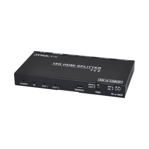 1x2 HDMI Splitter With Downscaler & Audio Extractor