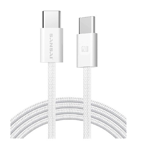 1.2m 60W USB-C to USB-C Plug Data and Power Cable 