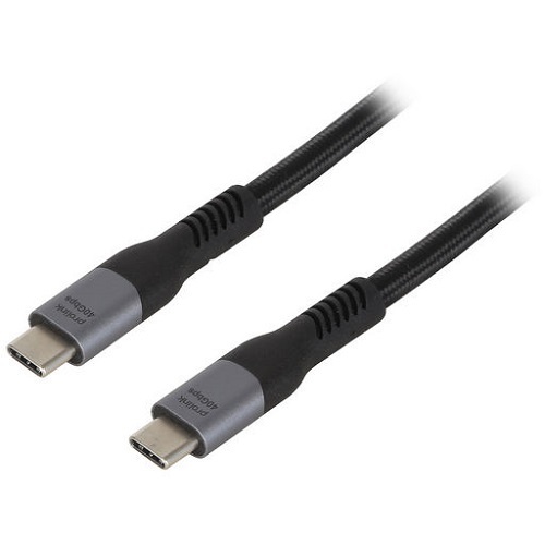 1m USB-C to USB-C Plug Gen 4.0 Data & Power Cable