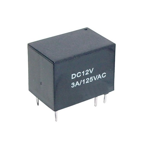 3A 12VDC SPDT PCB Mount Micro Relay
