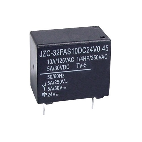 7.5A 24VDC SPST PCB Mount Relay