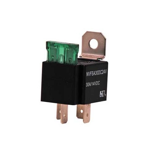 24VDC 30A SPST Fused Automotive Relay