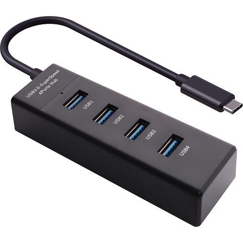 USB Type C 3.0 4 Port External Hub