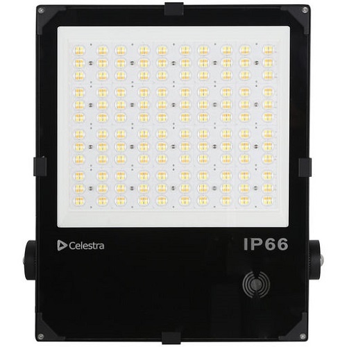 200W Dimmable Tri CCT LED Flood Light with Remote Control IP66