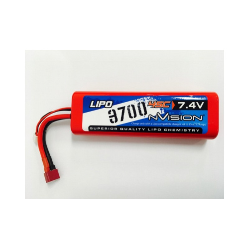 7.4V 3700mAh Sport LiPo 2S Battery Pack with Deans Connector