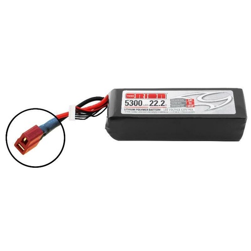 22.2V 5300mAh 6S 50C Li-Po Battery with Deans Plug