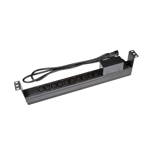 10 x C14 IEC Outlet Horizontal PDU