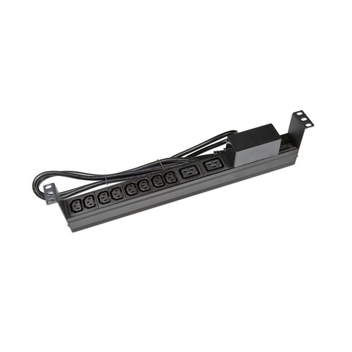 8 x C14 & 2 x C20 IEC Outlet Horizontal PDU