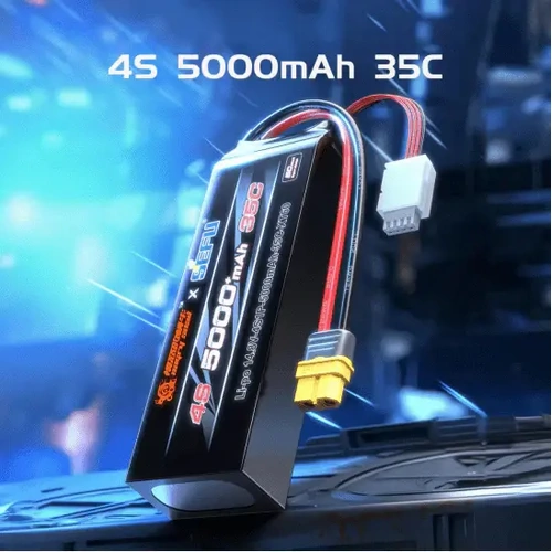 MJX 4S 14.8V 5000mAh 35C LiPo Battery (XT60)