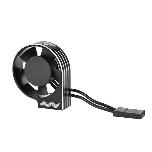 Team Corally Ultra High Speed Cooling Fan XF-30 w/BEC connector - 30mm - Black/Silver