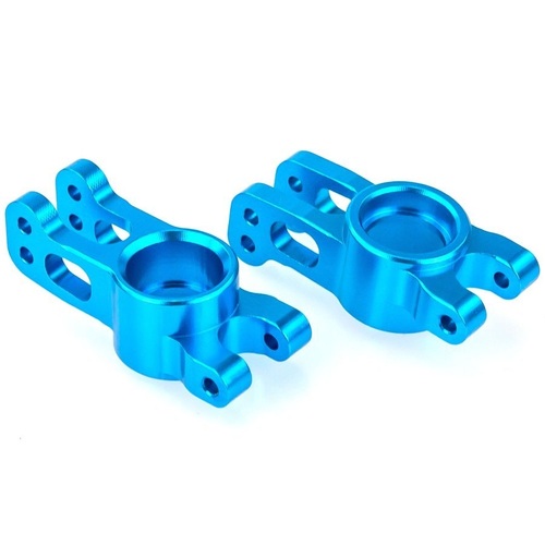 860008 HSP Blue Aluminium Rear Hubs (2pc)