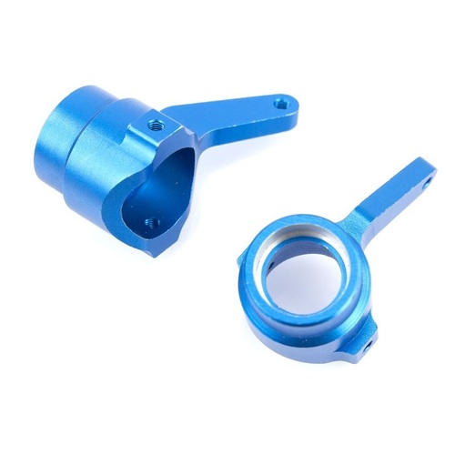 860010 HSP Blue Aluminium Steering Hubs (2pc)