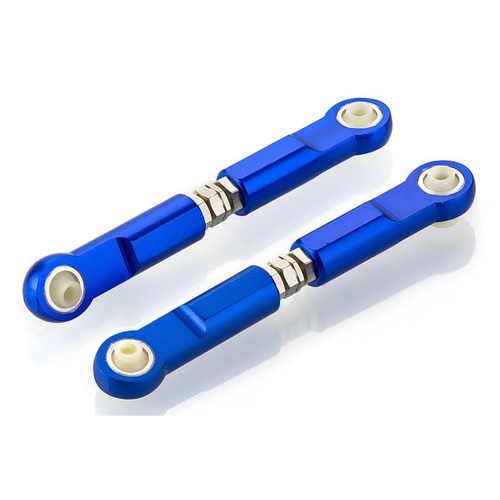 885020 HSP Blue Aluminium 76mm Adjustable Turnbuckles (2pc)