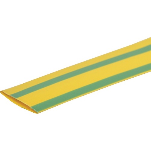 Green/Yellow (Earth) 20mm Heat Shrink Tubing 1.2m Length